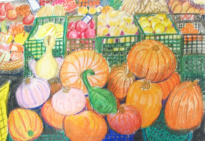 pumpkins in Rome
